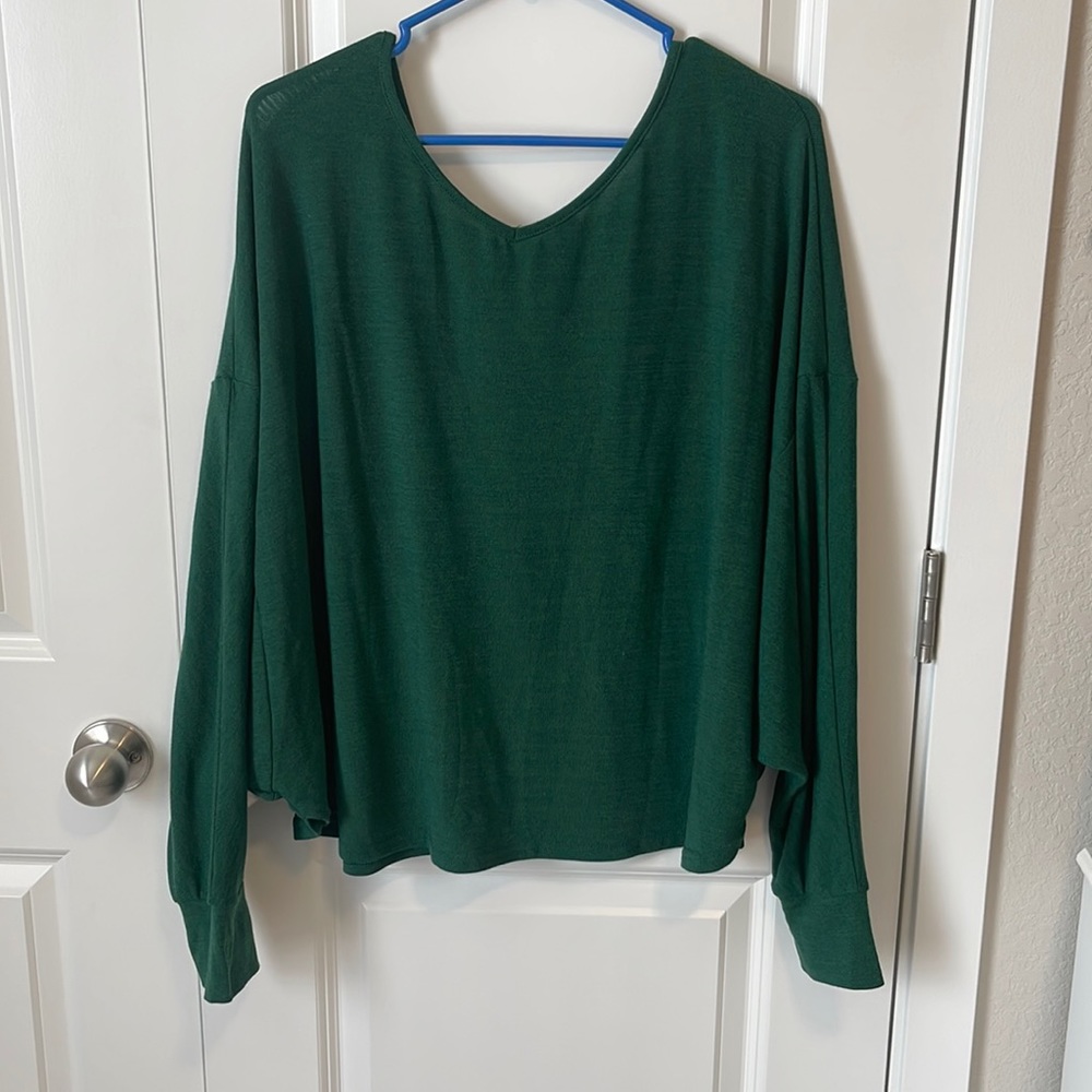 SHEIN Green Top